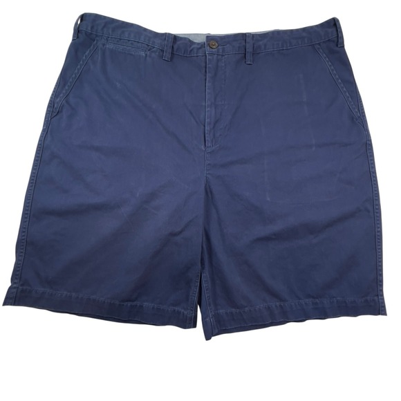 Polo Ralph Lauren 10" Relaxed Fit‎ Chino Short Size 42 Navy Preppy Golf Sporty - Picture 1 of 11